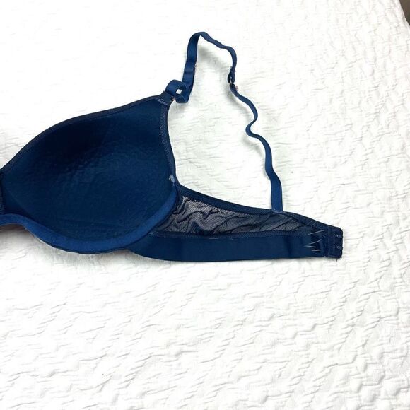 BUY 1 GET 1 FREE Secret Treasures 34B dark navy blue demi comfortable every day - Picture 5 of 9